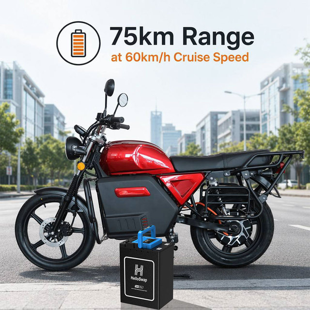 HelloSwap Popular Electric Motorcycle Long Range Electric Dirt Bike off Road Motor 5000w