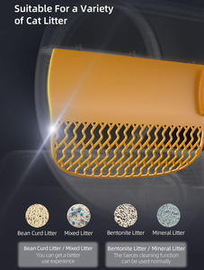 APP kontrol elektrikli hayvan tuvaleti akıllı kedi tuvalet otomatik kendini temizleme kediler için kum kabı - Product Image 5