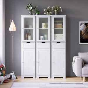 Armadietto in <span class=keywords><strong>legno</strong></span> <span class=keywords><strong>con</strong></span> ripiani e cassetti per uso scolastico - Product Image 1