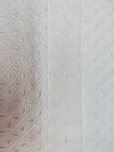 Évider tissé <span class=keywords><strong>français</strong></span> Guipure fantaisie Style plaine teint coloré Voile coton broderie tissu - Product Image 4