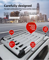 Hochwertige Verstellbare Universelle Aluminium-Dachträger für SUV, Van und Pickup