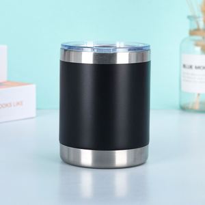 Insulated 10oz 304 Steel <b>Double</b> <b>Wall</b> Vacuum Tumbler Coffee <b>Mug</b> Custom Logo Thermal for Outdoor Sports Daily - Product Image 5