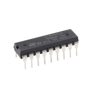 Componente Electrónico Original ULN2803A de Montaje Superficial, 18 Pines, 8 Darlington Array, 50V 0.5A, Circuito Integrado - Product Image 1