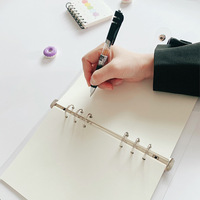 A5 A6 A7 A8 6-Ring Loseblatt-Ersatzpapier, 6-Ring Notizbuch-Planer Nachfüllpapier für Tagebuch und Notizbuch