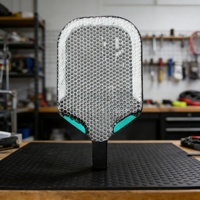 Raquette de pickleball thermoformée sans bord MST, 14 mm, 16 mm, remplissage en mousse EVA, noyau en nid d'abeille de 4e génération, pour adultes, OEM personnalisé