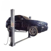 Endüstriyel Sınıf YINGMA 4 Ton İki Kolonlu Elektrikli Ağır Hizmet Tipi Hidrolik Araç Lifti Kalınlaştırılmış Çelik Konstrüksiyon 1800mm Kaldırma Yüksekliği