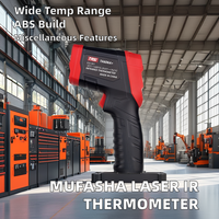 Thermomètre infrarouge USB MUFASHA TA400 OEM/ODM avec affichage matriciel DOT, matériau ABS, indice de protection IP43, résolution de température 2°C, thermique