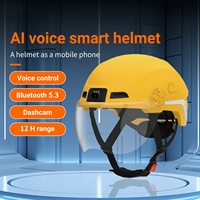Casque intelligent à commande vocale OEM, casque de communication à commande vocale, casque de vélo, casque de cyclisme, casque urbain