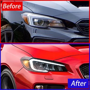Para <span class=keywords><strong>Subaru</strong></span> <span class=keywords><strong>Impreza</strong></span> 2008-2020 montaje de lámparas de coche 100W estilo de ala de Ángel LED faros automáticos iluminación proyector lente Accesorios - Product Image 3
