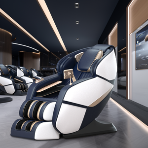 เก้าอี้นวดแบบแทร็กเครื่องนวดปัญญาประดิษฐ์เก้าอี้นวดแบบไร้แรงโน้มถ่วง4D ทั้งตัว - Product Image 1