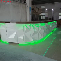 Comptoir de bar en pierre artificielle d'extérieur à usage externe Meuble de bar buffet de plage durable à vendre
