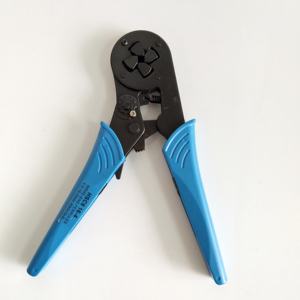 <span class=keywords><strong>Pince</strong></span> <span class=keywords><strong>à</strong></span> <span class=keywords><strong>sertir</strong></span> <span class=keywords><strong>à</strong></span> cliquet HSC8 16-4 pour bornes isolées de 0,4 <span class=keywords><strong>à</strong></span> 16 mm² 12-6 AWG, embouts, pinces électriques de haute précision - Product Image 2