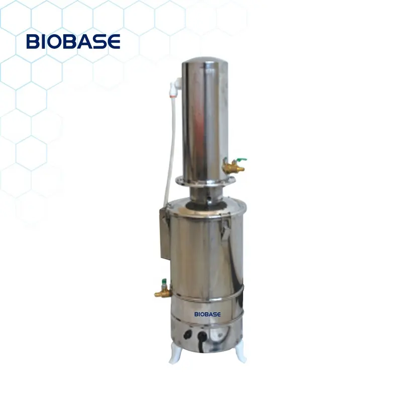 Distillatore d'acqua con riscaldamento elettrico a controllo automatico della pompa di distillazione BIOBASE 10L/h per laboratorio