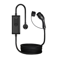 Chargeur portable pour véhicule électrique AUXUS Type 2 7 kW 32 A, borne de recharge EVSE, prise Type 1 J1772 GB/T, câble de charge 5 m pour véhicule électrique