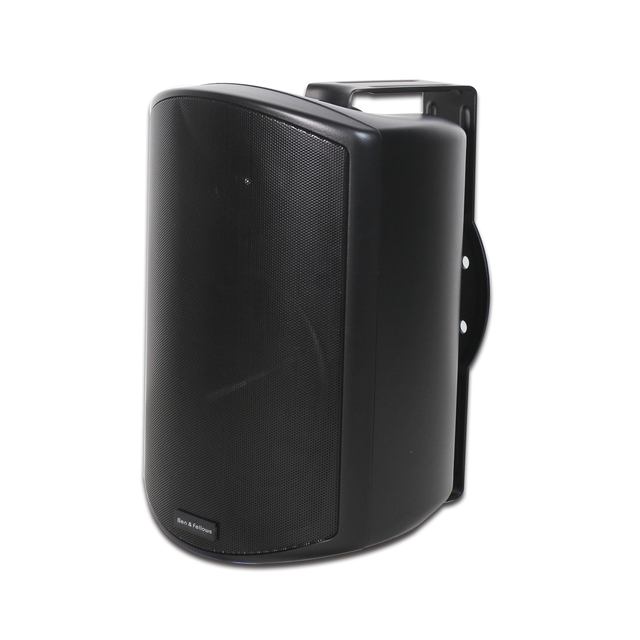 High Power 6.5 Inch 60W 100V or 8 Ohm IP66 Black Waterproof Wall Mount Speaker for Outdoor Use for PA Public Address System