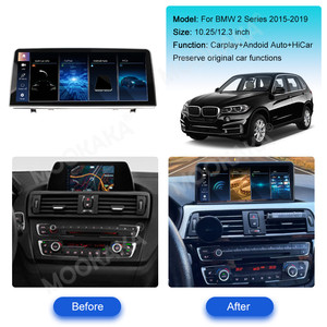 Cho BMW 2 Series 2015-2019 Car đa phương tiện GPS navigation headunit 12.3 Linux Auto Stereo đài phát thanh OLED LTE không dây đảo ngược Viện trợ - Product Image 2