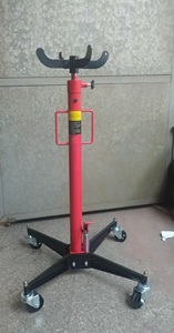 Cric de transmission hydraulique réglable en hauteur 1 tonne, support de levage de boîte de vitesses, plage 850-1900 mm, pour garage et atelier, OEM CE - Product Image 4