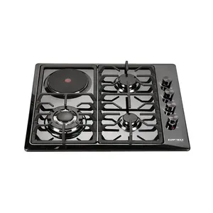 Hornillo de cocina de Gas integrado, 4 quemadores, alta calidad, precio de fábrica