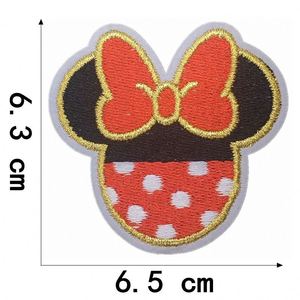 <b>Iron</b> on Embroidered Cute Mouse Ear Shape Rainbow Patches for Kid Clothes Bag Decoration - Product Image 5