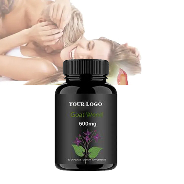 Herbal Supplements Ginseng Root Horny Goat Weed Extract Pills Epimedium Extract Tablets