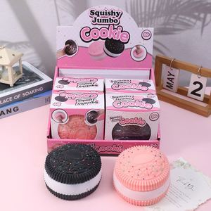 Hot Selling Oversized Sandwich Cookie <b>Squishy</b> Giant Size Slow Rebound Stress Relief Squeeze Fidget Vent Toy 5 to 7 Years - Product Image 2