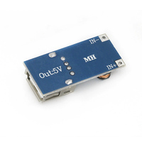 Cargador de Batería Externa DC-DC de 0.9V-5V a 5V 600MA, Módulo Convertidor Elevador de Voltaje, Circuito de Carga con Salida USB
