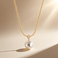 Nouveau collier NFC Imitation perle pendentif 13.56MHz NFC bijoux cadeaux Permanent préservé RFID contrôle d'accès pendentif