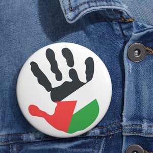 Spilla Colomba della Pace Palestinese, Spilla con i Colori della Bandiera Palestinese, Spilla Anguria, Spilla con Impronta della Mano Palestinese - Product Image 4