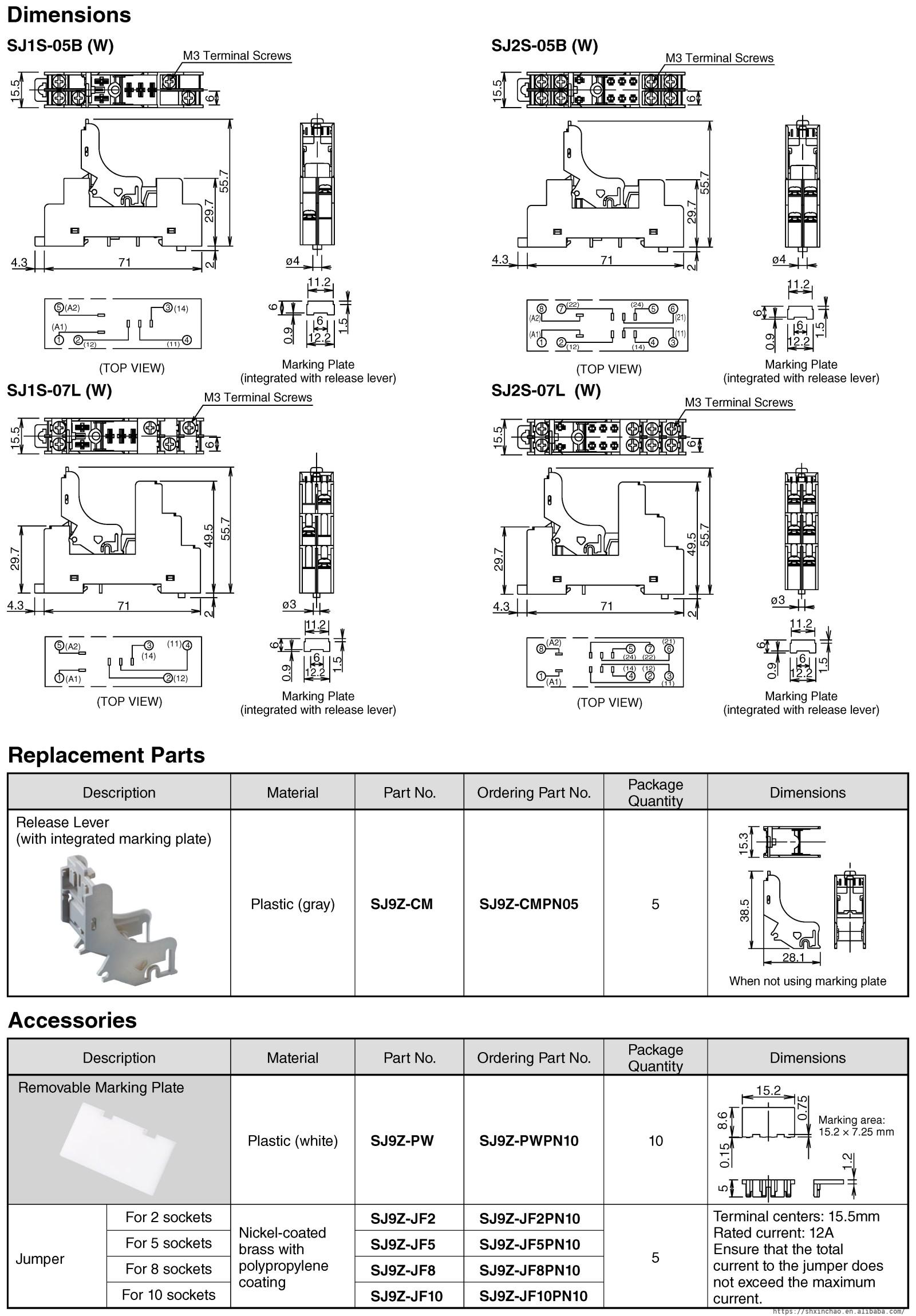 Đế Rơ Le IDEC SJ2S-05B 8 Chân Nhỏ - Foto 3