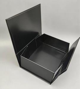 Boîte en carton pliable rectangulaire de haute qualité pour emballage cadeau, fermeture magnétique, emballage rigide en <span class=keywords><strong>papier</strong></span> mat, boîtes cadeaux pliables - Product Image 5