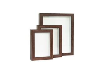 Óc Chó rỗng hiện đại nổi Khung hình gỗ rắn thân thiện với môi trường kích thước tùy chỉnh cho tường & Bảng hiển thị - Product Image 4