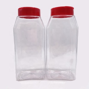 Bộ 6 Chai Gia Vị Bằng Nhựa Trong Suốt Lớn 32 OZ Lọ Đựng Gia Vị Bao Gồm Nắp Đậy Kèm Rây Và Rót Gia Vị - Product Image 2