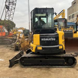 เครื่องขุดดินขนาดเล็กแบบมือสองจาก PC55MR-2ขุดดิน Komatsu แบบดั้งเดิมจากญี่ปุ่น PC55MR-2รถขุดมือสอง - Product Image 5