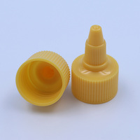 Bouchon de Remplacement Doré Anti-Fuite 24/410 28/410 avec Bec Verseur, Bouchons à Vis Pointus Dorés 24mm 28mm pour Bouteilles d'Huile à Presser