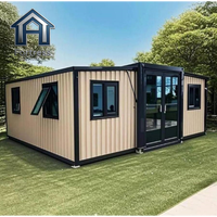 Conteneur pliable 20 pieds à double aile, type Tiny House, avec chambre, salon, cuisine et salle de bain – Meilleures ventes