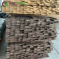 Planches de terrasse en composite WPC de haute qualité UNIFLOOR, brossées, pour extérieur, avec embossage 3D, co-extrusion, creuses et solides