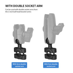 VIN mounts base de bola de 1 pulgada con ventosa de vacío de goma, soporte para teléfono móvil para parabrisas de automóvil - Product Image 3