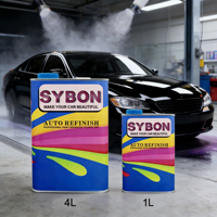 Vernis de finition automobile professionnel 2K à séchage rapide HS/MS pour peinture automobile