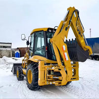 Chargeuse-pelleteuse haute performance FLB468-II LOVOL avec joystick hydraulique, tracteur 4x4, chargeuse-pelleteuse avec bras télescopique