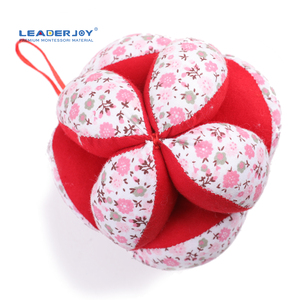 LeaderJoy molle del bambino giocattoli di apprendimento per il tessuto fiore Montessori di puzzle Palla Bambino Giocattoli - Product Image 2
