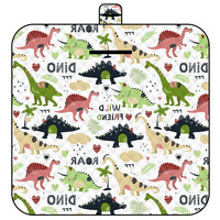 Vente en gros de pongé portable en polyester 78 "* 78" couverture de pique-nique de tapis de pique-nique de plage Extra Large pour le camping