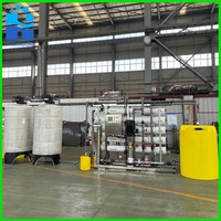 Système d'osmose inverse 10000L, machine à eau en sachet, purificateur d'eau automatique PLC pour projet industriel, machine à eau pure