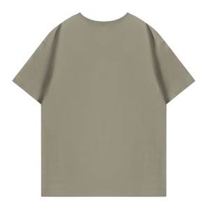 Camiseta de Manga Corta de Algodón Peinado de Alta Calidad, 230g, con Logotipo Personalizado, Estampado de Moda, Diseño Sólido, Cuello Redondo - Venta al Por Mayor para Hombres y Mujeres - Product Image 4