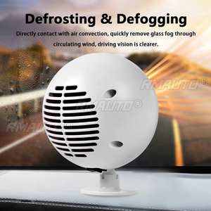 Chauffage de voiture portable 4-en-1 300W 12V/24V, dégivreur, ventilateur électrique, dégivrage de pare-brise et ventilation - Product Image 6