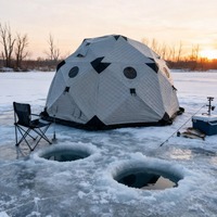 Tente de pêche sur glace portable isolée en coton, nouvelle collection 2026, vente en gros : OEM/ODM |   Couleur/taille/logo personnalisés |   Directement de l'usine