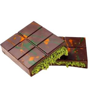 정통 두바이 피스타치오 초콜릿 바 55g 수제 다크 초콜릿 바삭한 견과류 맛 코코아 버터 비스킷 달콤한 초콜릿 - Product Image 3