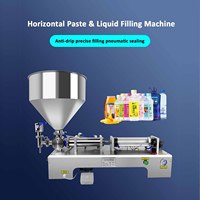 Machine de remplissage de crème à double tête à piston, remplisseuse pneumatique de pâte pour cosmétiques, pommade, shampoing 100-1000 ml