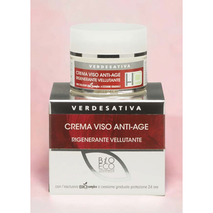 Crema Facial Antiedad Verdesativa 30ml Regeneradora y Suavizante con BioComplejo de Ácido Hialurónico - Product Image 1