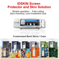 Protector de pantalla de hidrogel pegatina Plotter cortador Diy diseño de caja personalizado teléfono móvil cubierta trasera que hace la máquina