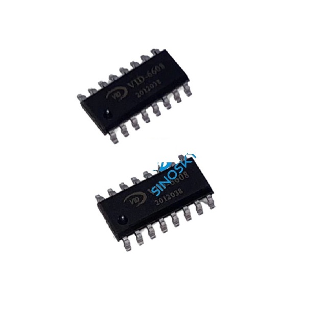 Power Module Microcontroller Motor Driver IC PMIC VID-6608 SOP-16 BOM List DC DC Power IC Large Stocks